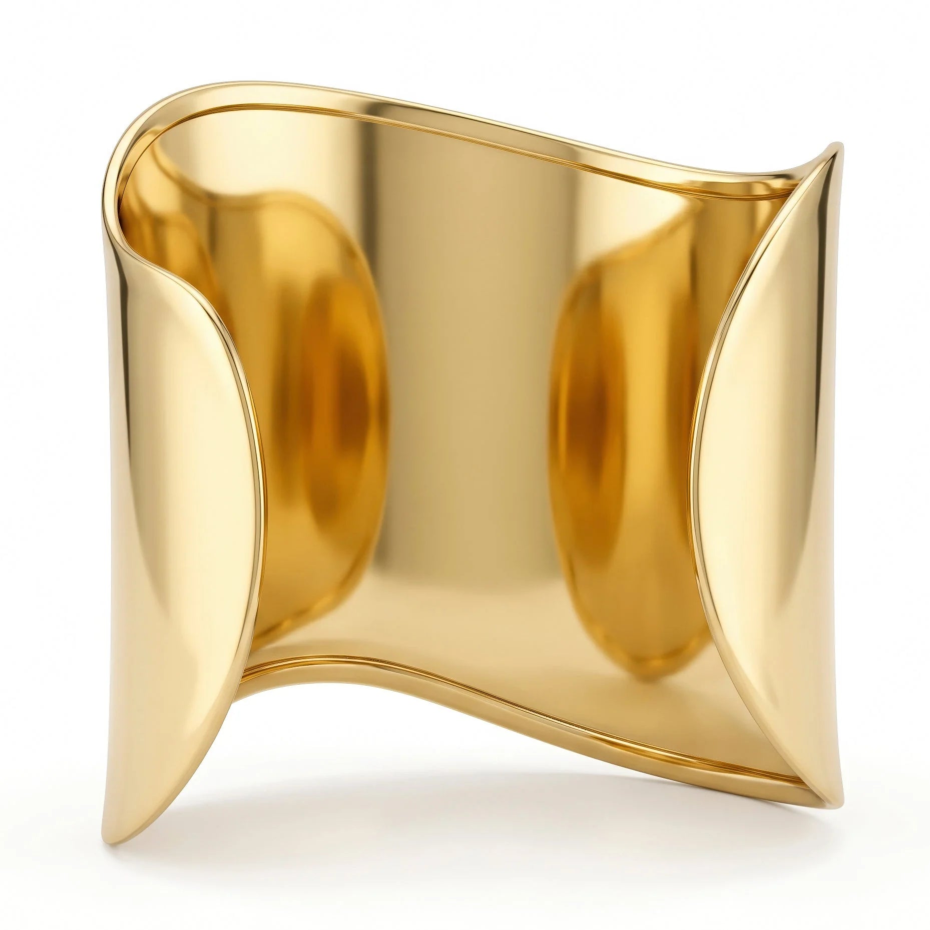 AYMI Bracelet Anti-Tarnish Open Cuff (Adjustable Size)