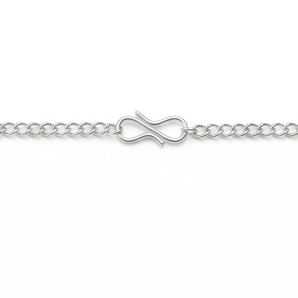 AYMI Necklace Anti-Tarnish Emerald Crystal Chain