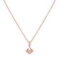 AYMI Necklace Anti-Tarnish Fan CZ Pendant