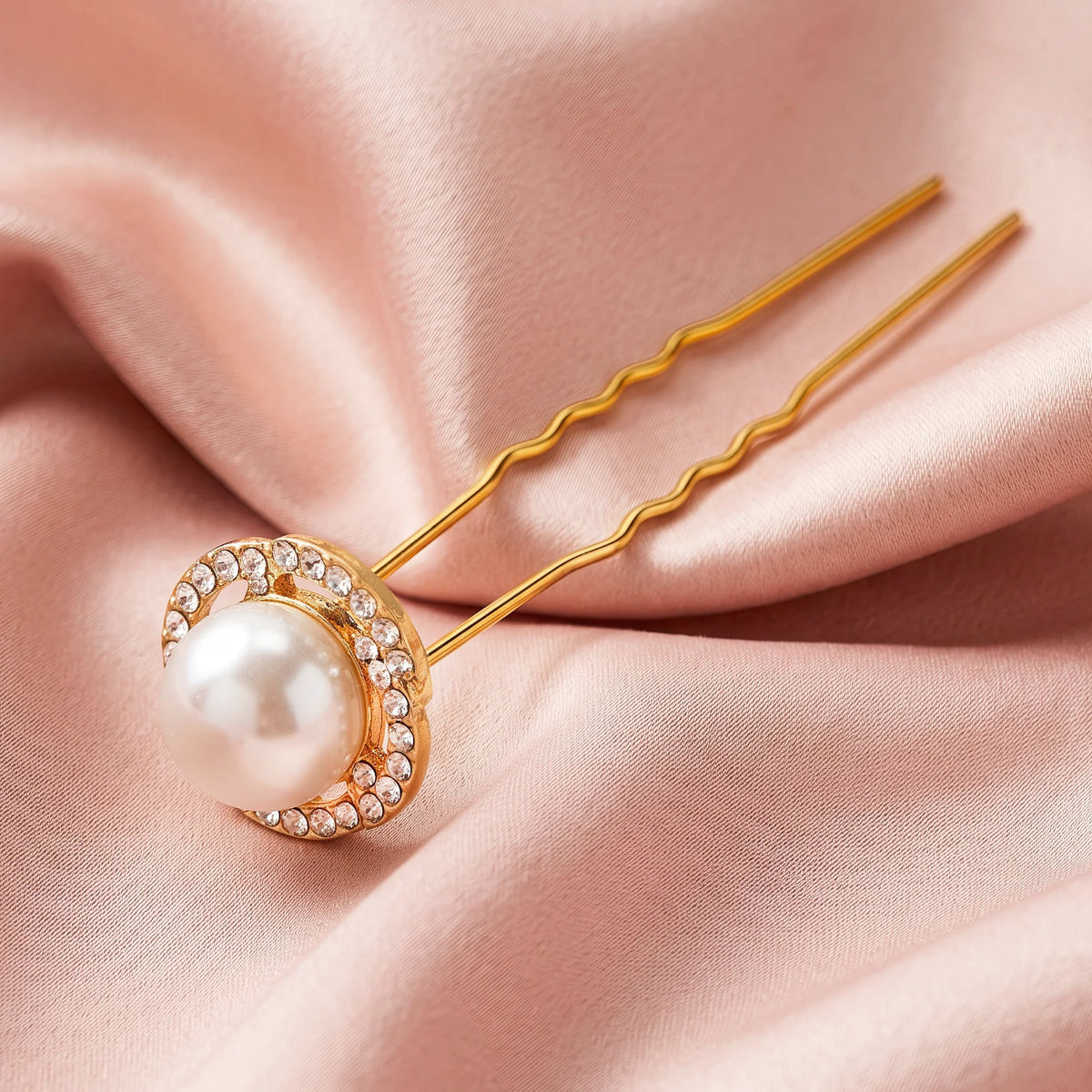 AYMI Bun Pin Anti-Tarnish Pearl
Swirl