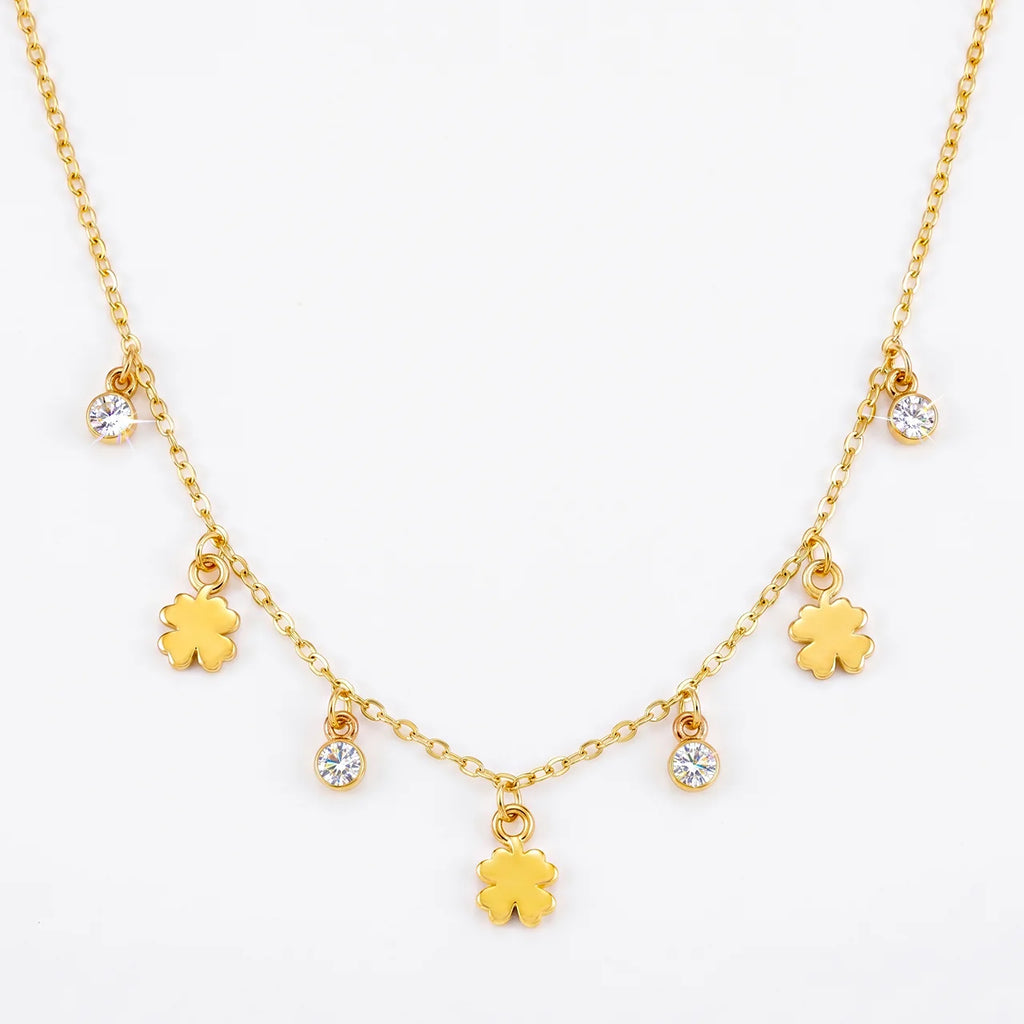 Gold Plated Charms
Necklace Minimalist Design