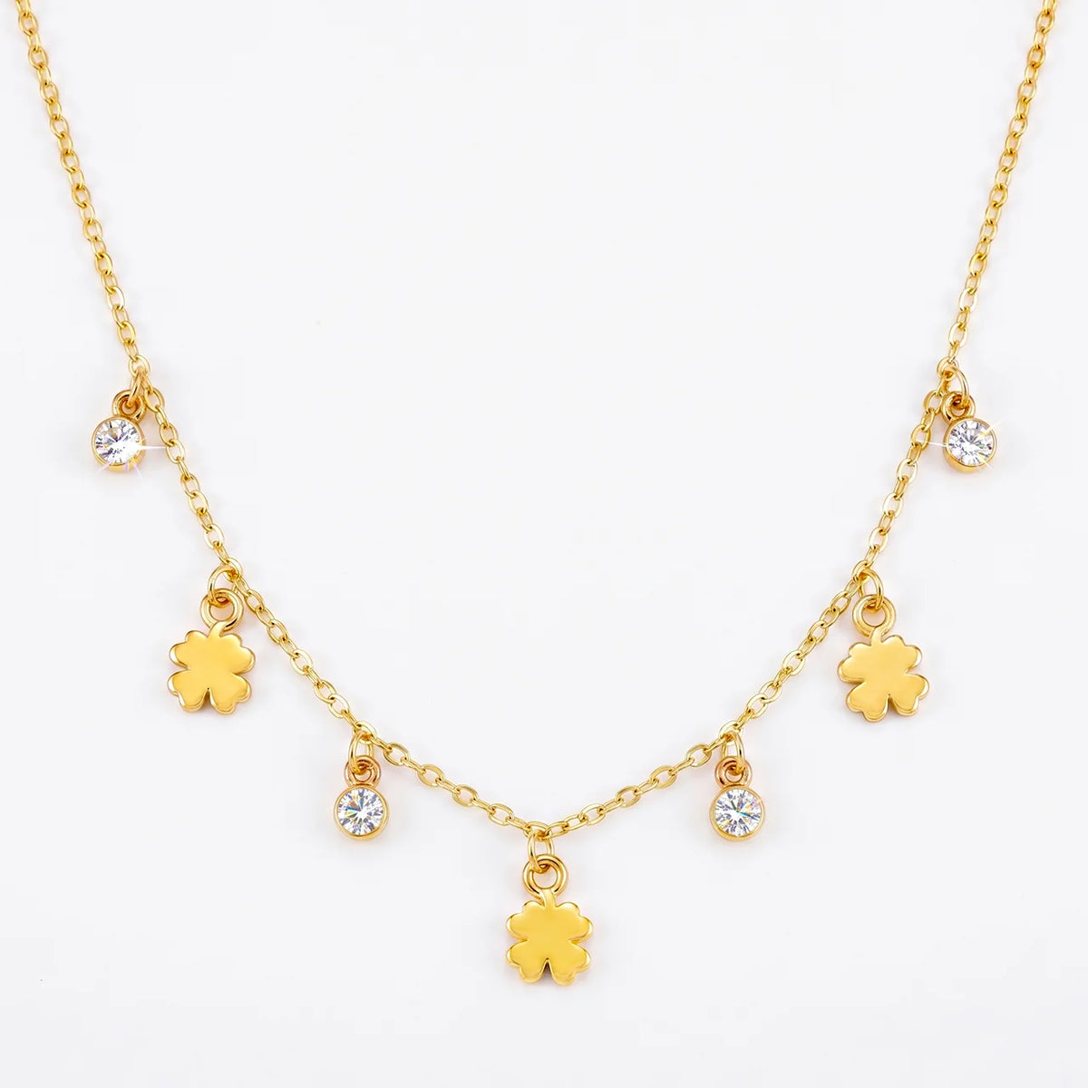 Gold Plated Charms
Necklace Minimalist Design