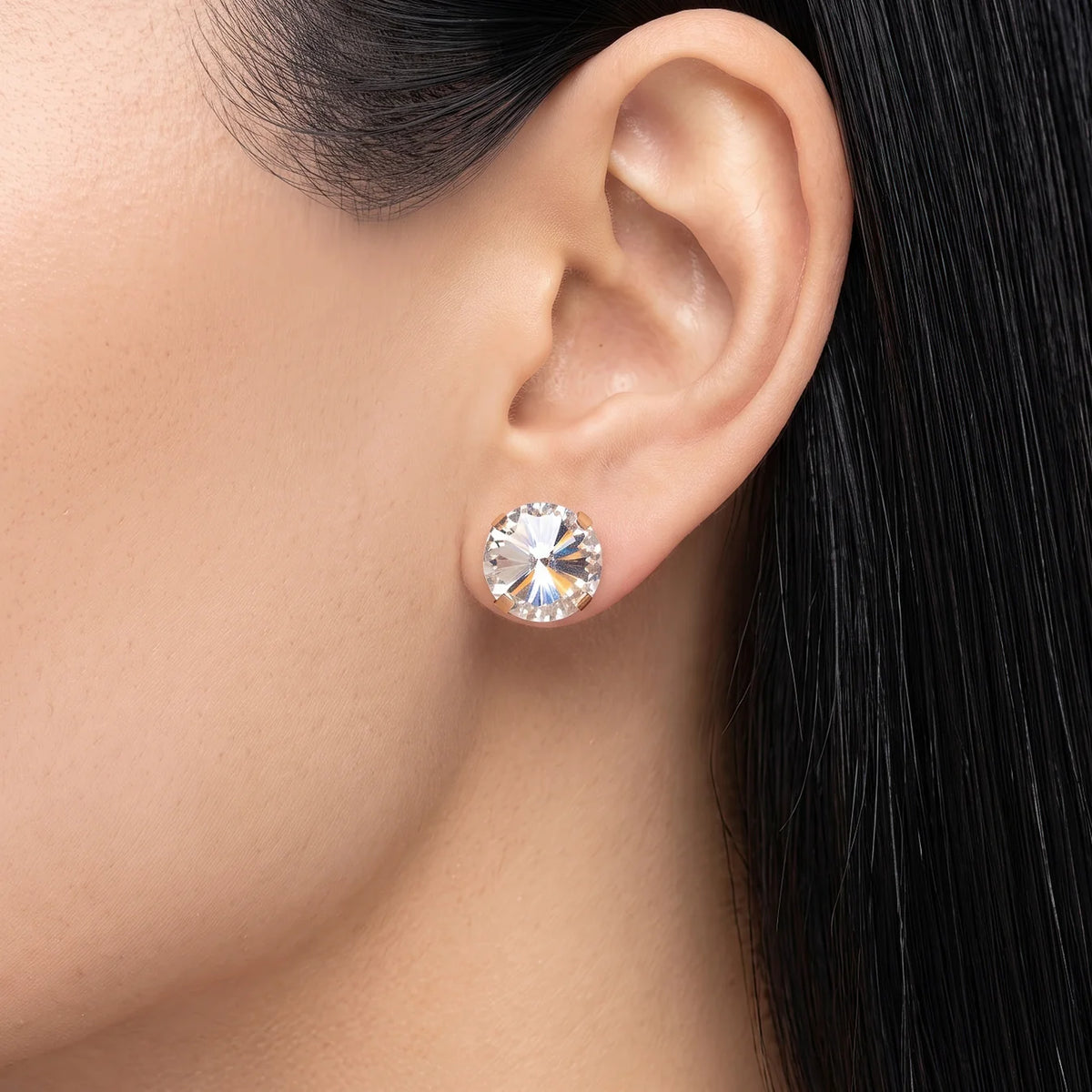 AYMI Earrings Anti-Tarnish Round
American Diamond Studs