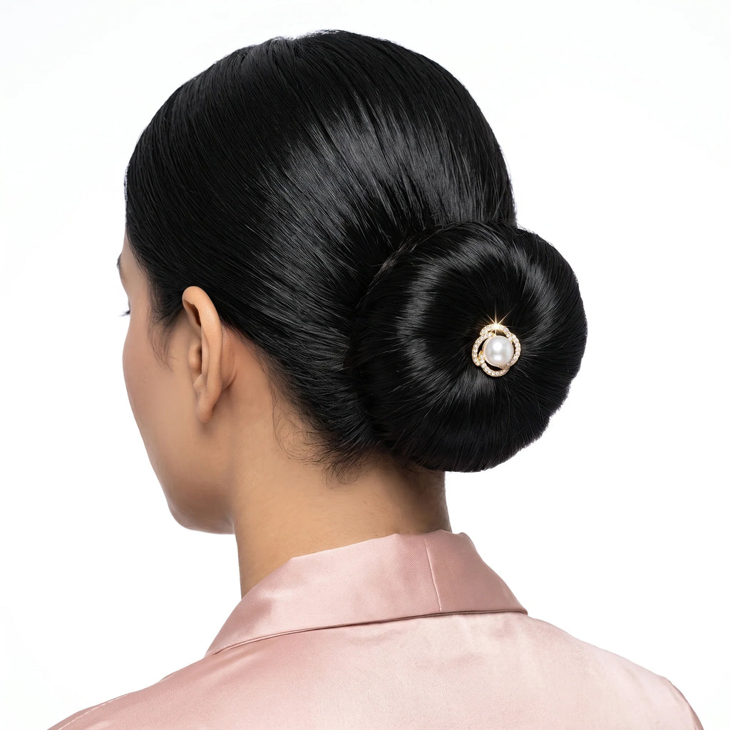 AYMI Bun Pin Anti-Tarnish Pearl
Swirl