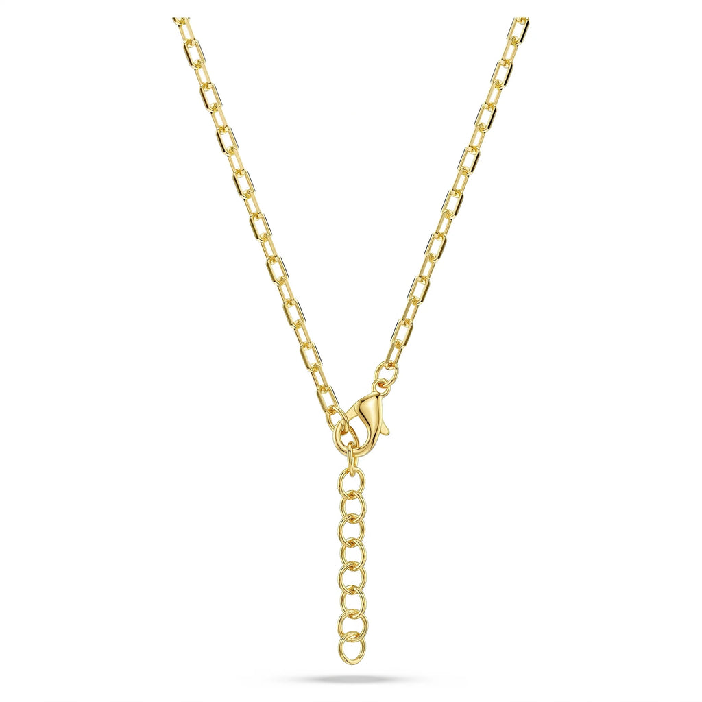 AYMI Necklace Anti-Tarnish Emerald Snake Pendant