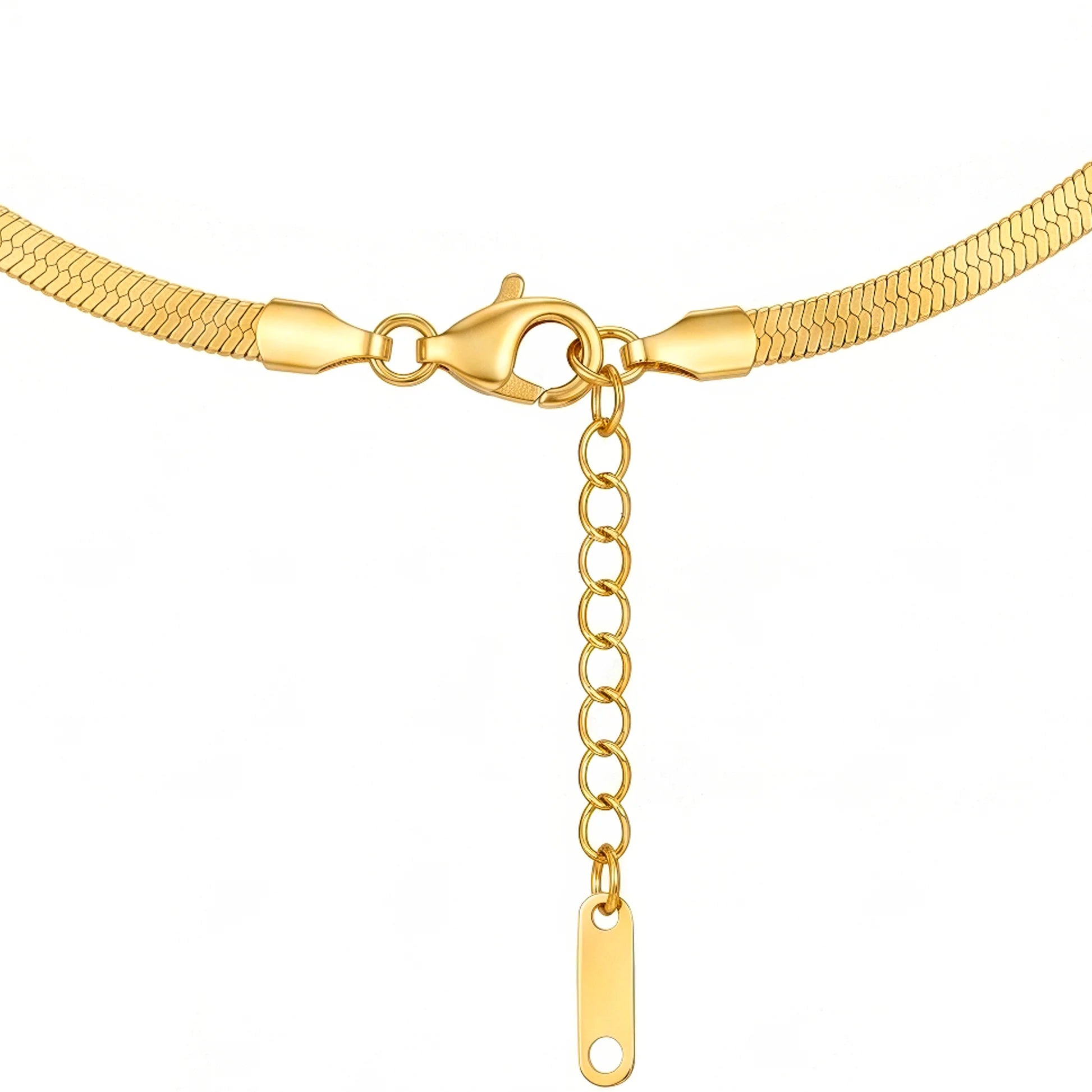 AYMI Necklace Anti-Tarnish Abstract Diamond Pendant