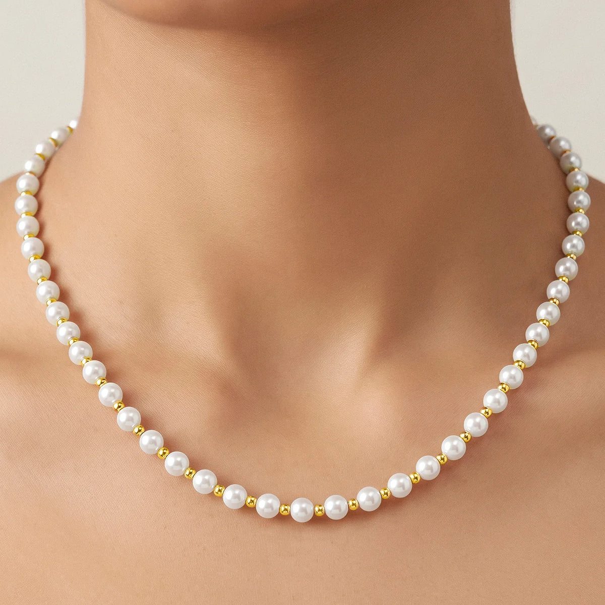 AYMI Necklace Anti-Tarnish Pearl
Spacer Bead