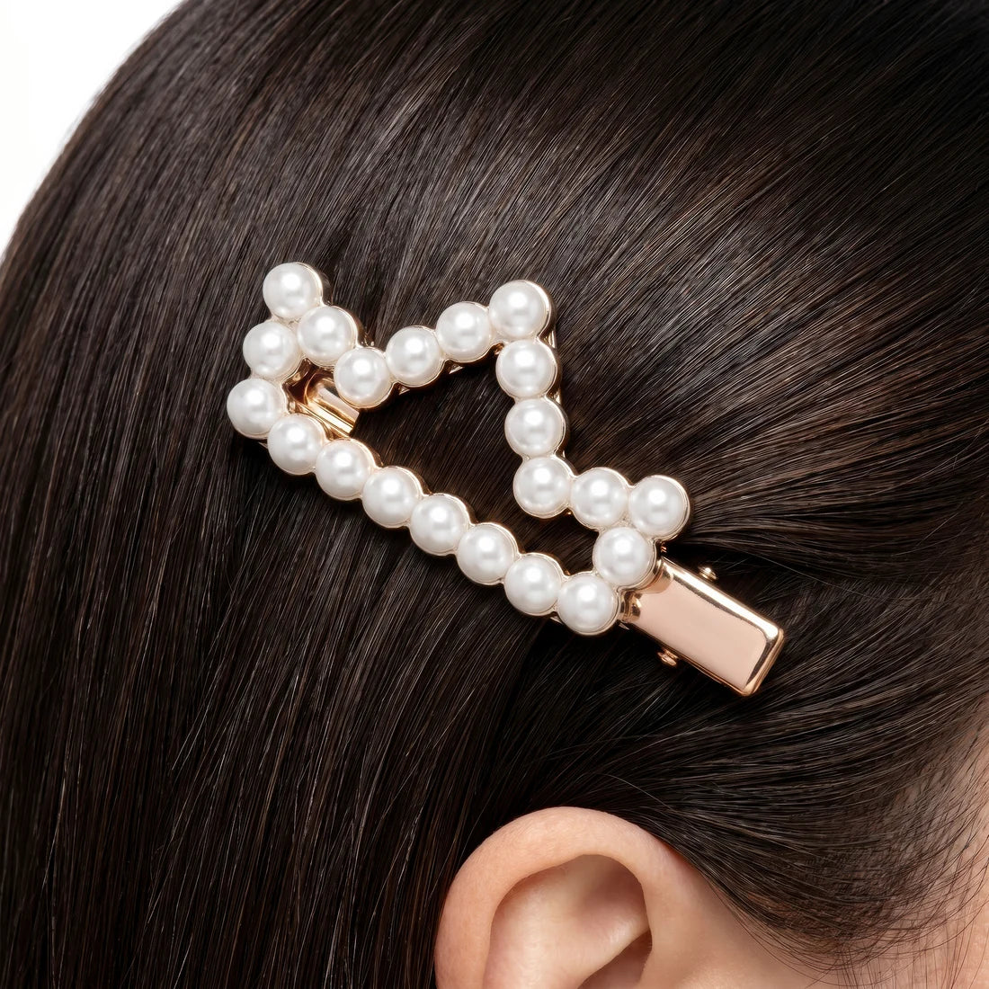 AYMI Hair Clip Anti-Tarnish
Geometric Pearl