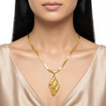 AYMI Necklace Anti-Tarnish Abstract Diamond Pendant