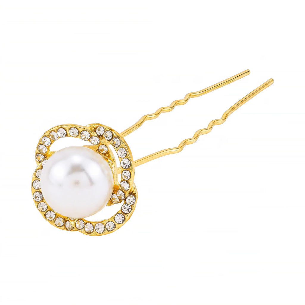 AYMI Bun Pin Anti-Tarnish Pearl
Swirl