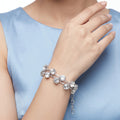 AYMI Bracelet Anti-Tarnish Crystal Beads (Adjustable Size)