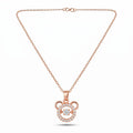 AYMI Necklace Anti-Tarnish Mickey Crystal Pendant