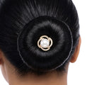 AYMI Bun Pin Anti-Tarnish Pearl
Swirl