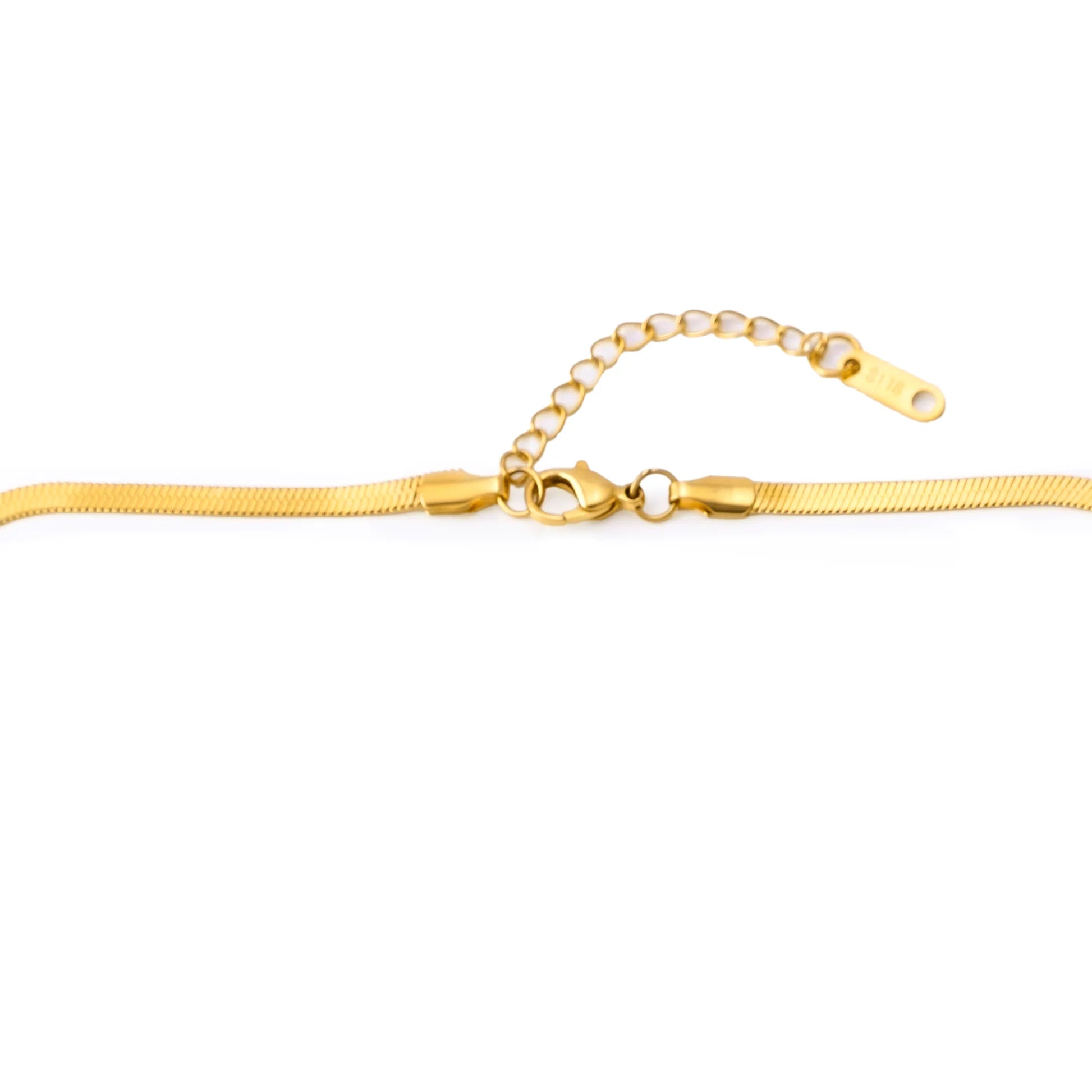 AYMI Necklace Anti-Tarnish Orchid Flower Pendant