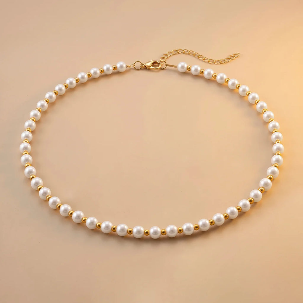 AYMI Necklace Anti-Tarnish Pearl
Spacer Bead