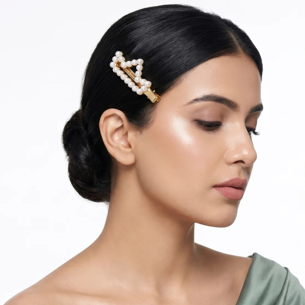 AYMI Hair Clip Anti-Tarnish
Geometric Pearl