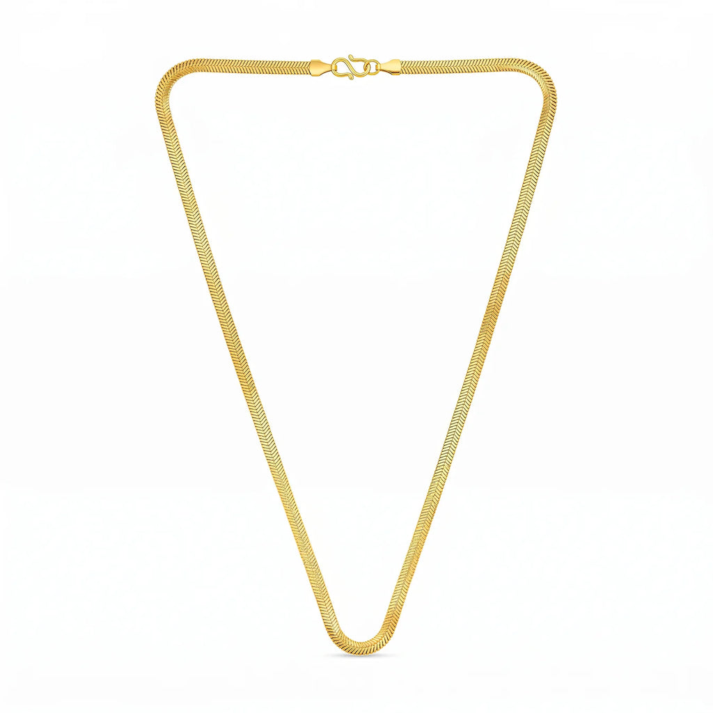 AYMI Necklace Anti-Tarnish Gold Plated Snake Chain