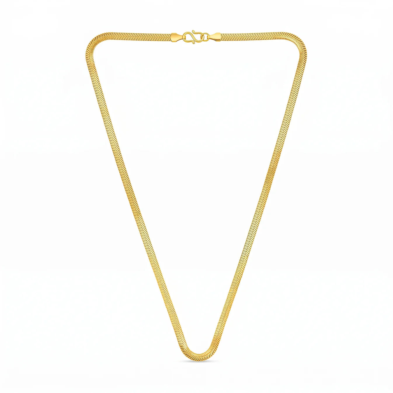 AYMI Necklace Anti-Tarnish Gold Plated Snake Chain